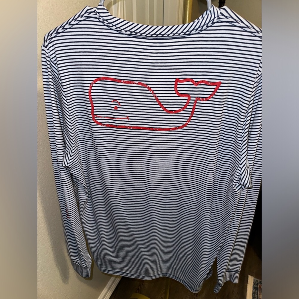 Long sleeve striped Vineyard Vines